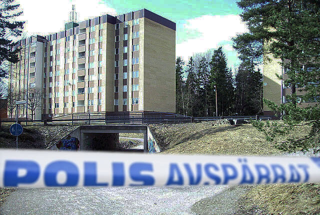 Gängskjutning i Uppsala, en person svårt skadad