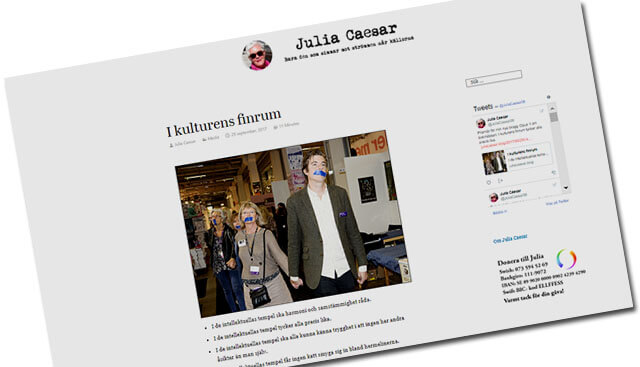 Julia Caesar öppnar eget