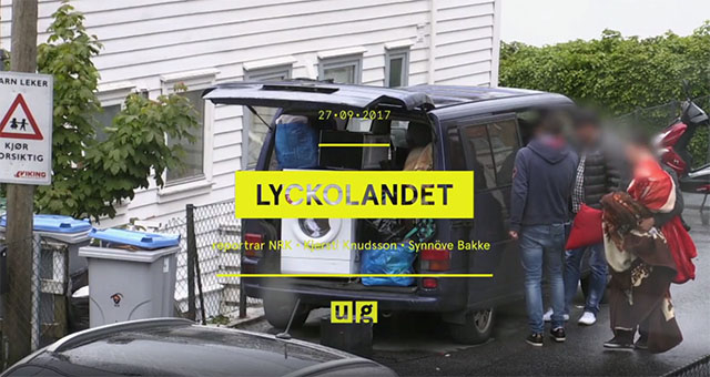 SVT visar uppmärksammat norskt reportage om hitrest tiggeri och organiserad kriminalitet