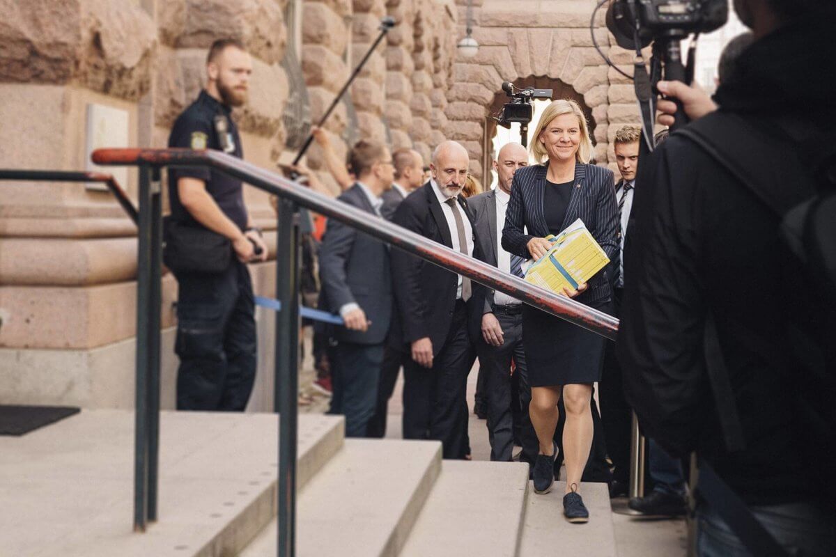 Regeringen presenterade höstbudgeten