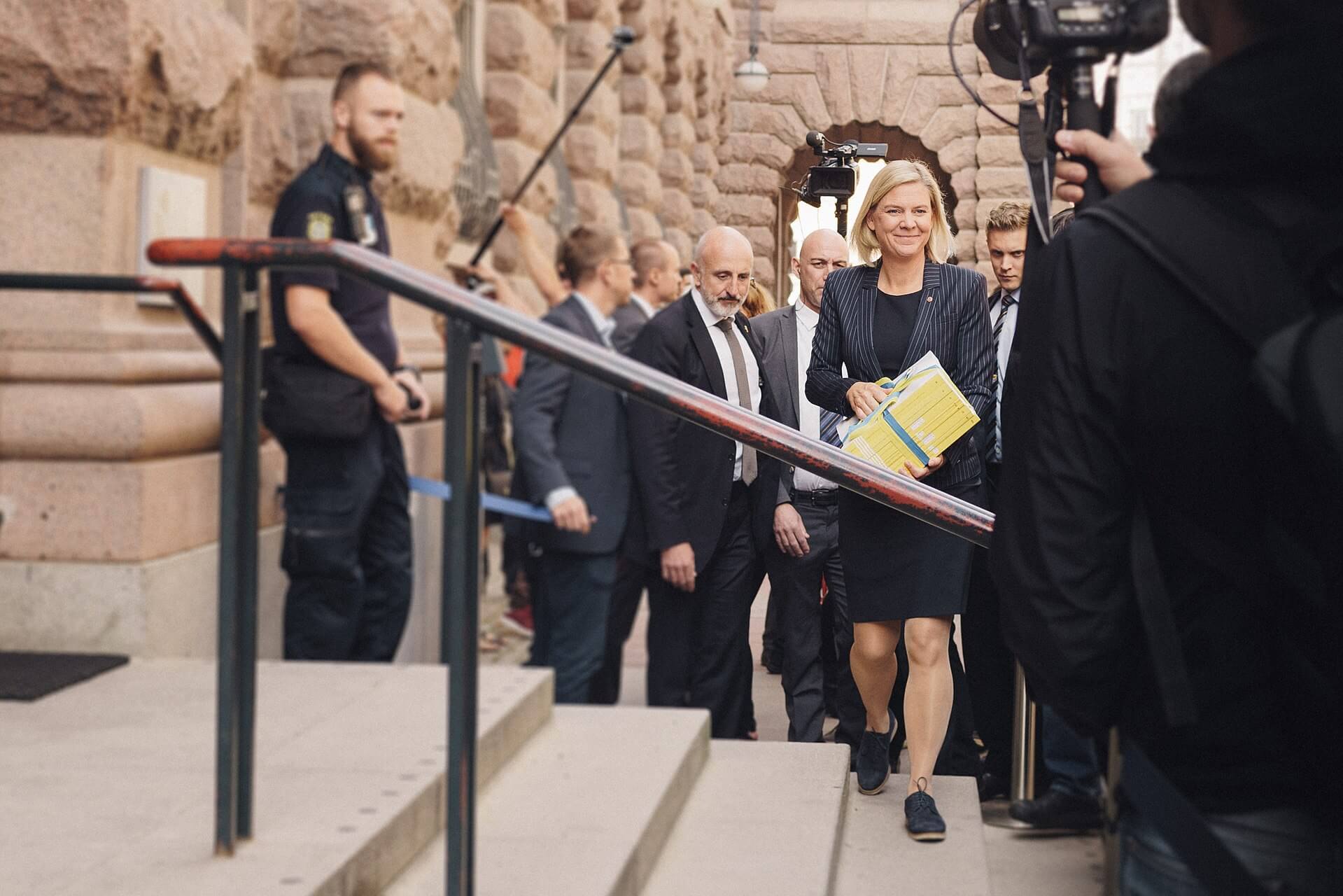 Regeringen presenterade höstbudgeten