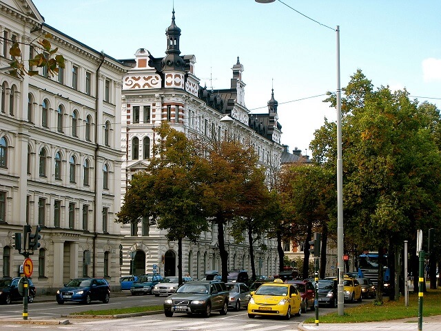 Handgranat detonerade på Östermalm