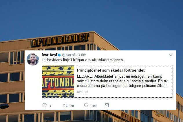 #virtanengate: Internt krig på Schibsted – SvD:s ledarredaktion i attack mot Aftonbladet