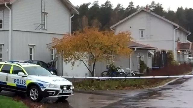 Skottlossning mot polismans hem
