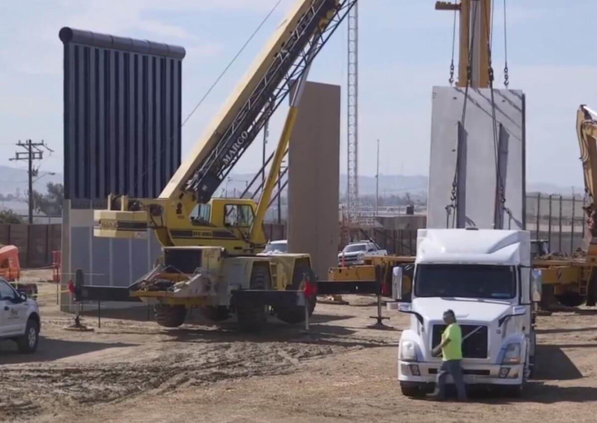 Prototyper på Trumps Mexikomur färdiga