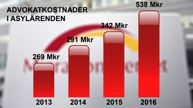 Asyladvokater badar i skattepengar – men Advokatsamfundet duckar frågor