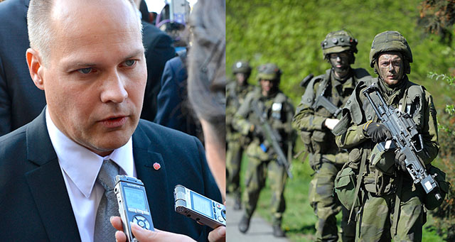 Regeringen avvisar militära insatser mot kriminalitet i ’utanförskapsområden’