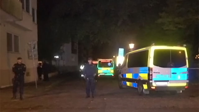 Gängskjutning i Trelleborg – fem skadade