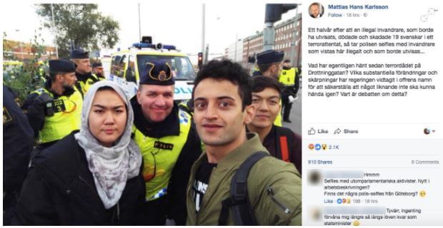 ’Ensamkommande’ bakom polisanmälan mot Mattias Karlsson (SD) påstås ha ljugit om åldern