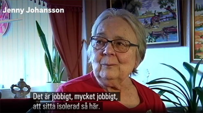 82-åriga Jenny isolerad i hemmet efter stroke men nekas äldreboende – Kommunens besked: ”Jennys eget ansvar”