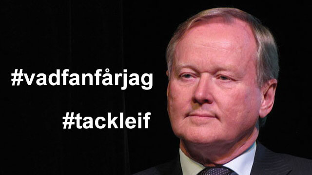 Leif Östling hyllas på nätet efter SVT:s påhopp om skattefusk