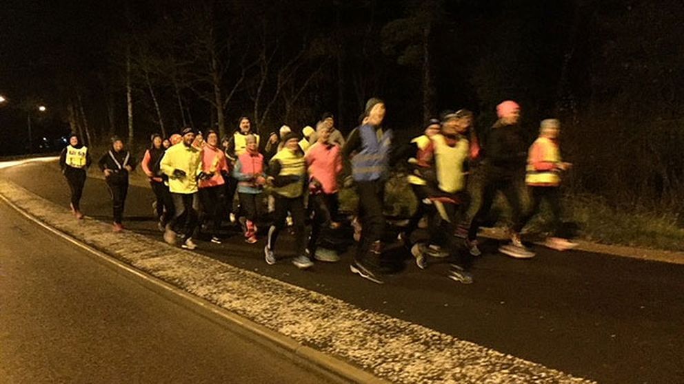 Joggrunda med poliseskort internationellt skräckexempel från Sverige