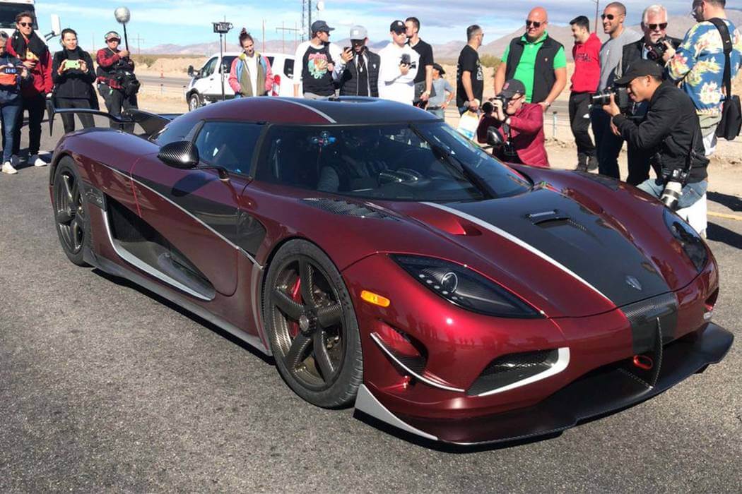 Svensk supersportbil slog nytt hastighetsrekord