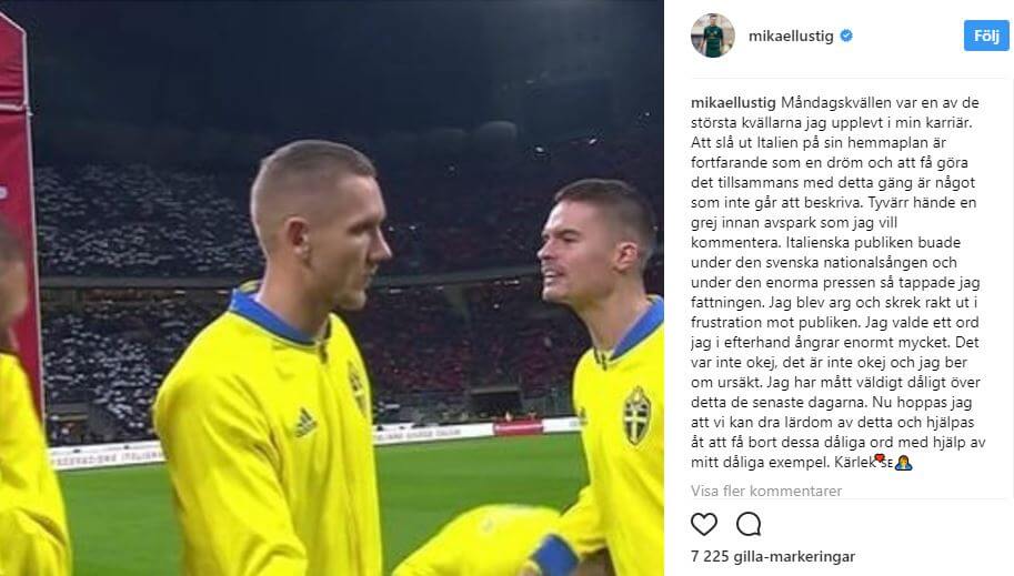 Använde svordom i samband med fotbollsmatch – ber om ursäkt