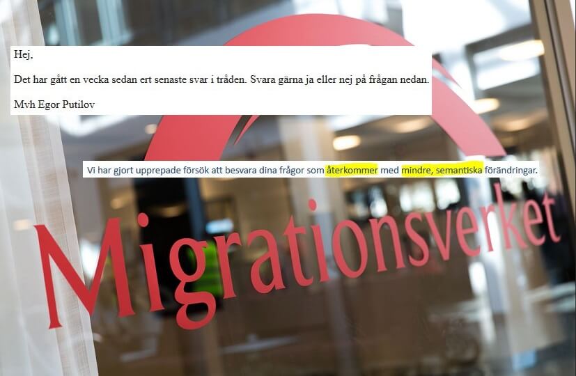 Så här försökte Migrationsverket att stoppa Samhällsnytts granskning