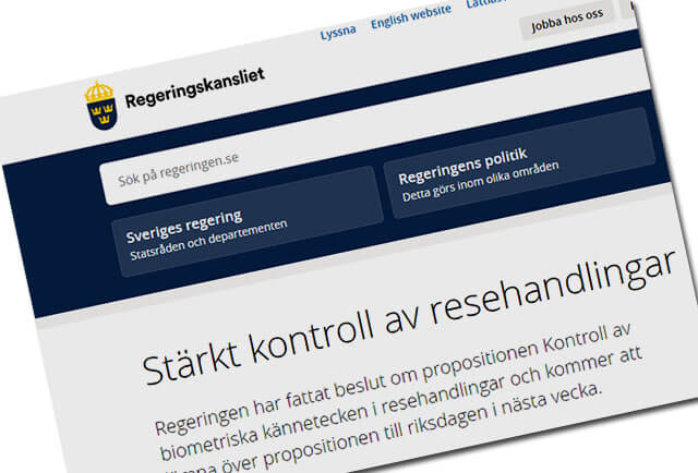 Nytt lagförslag ska förhindra gränspassering under falsk identitet