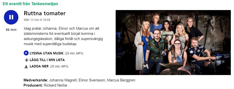 Kritik i sociala medier när SR hyllar IS-värvningslåt