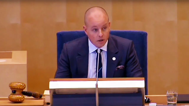 SD-utspel: Antisemitismen är importerad och ’sjuklövern’ och media bär ansvaret