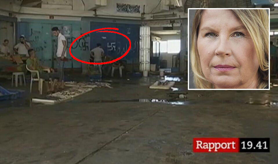 SVT raderade Rapport-sändning i smyg efter hakkors-miss