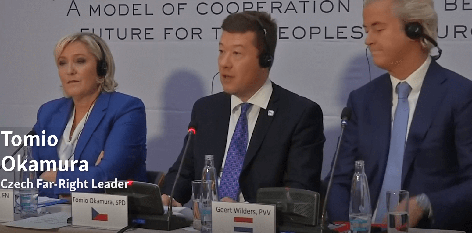 Invandringskritiska partier möttes i Prag för att stärka samarbetet