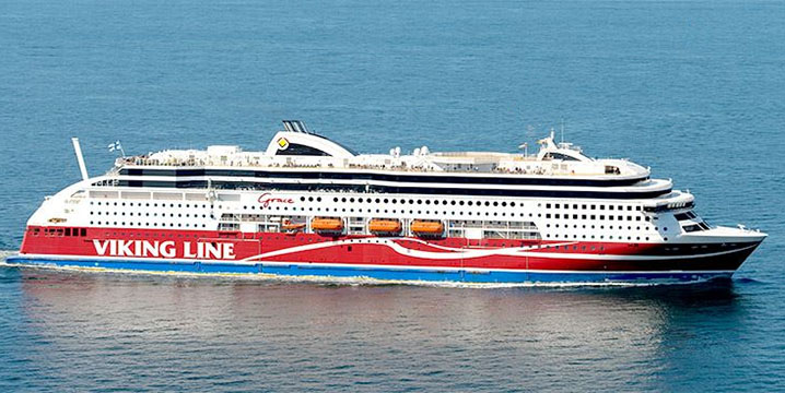 Skottdrama på Viking Line-färja – en svårt skadad