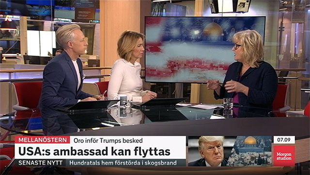 Utrikeskommentator på SVT i blåsväder efter prat om ”den judiska lobbyn”