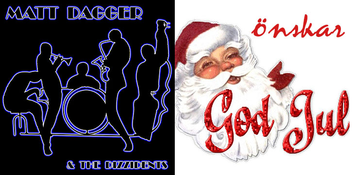 En musikalisk julhälsning från Samhällsnytts husband