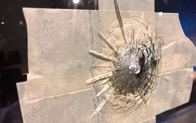 SD-lokaler utsatta för beskjutning