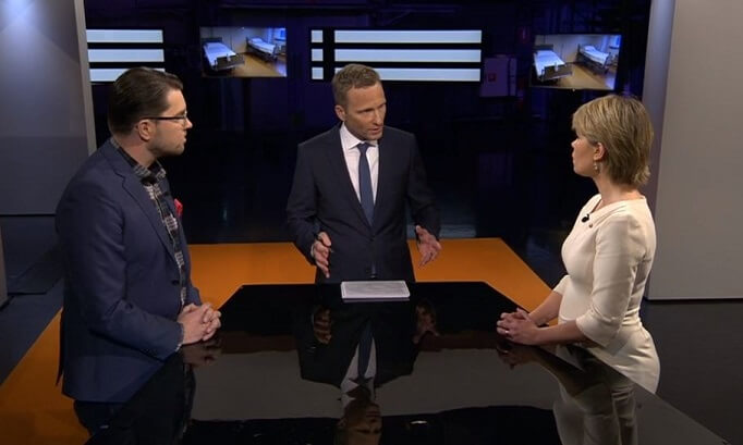 Hätsk debatt mellan Jimmie Åkesson och socialministern