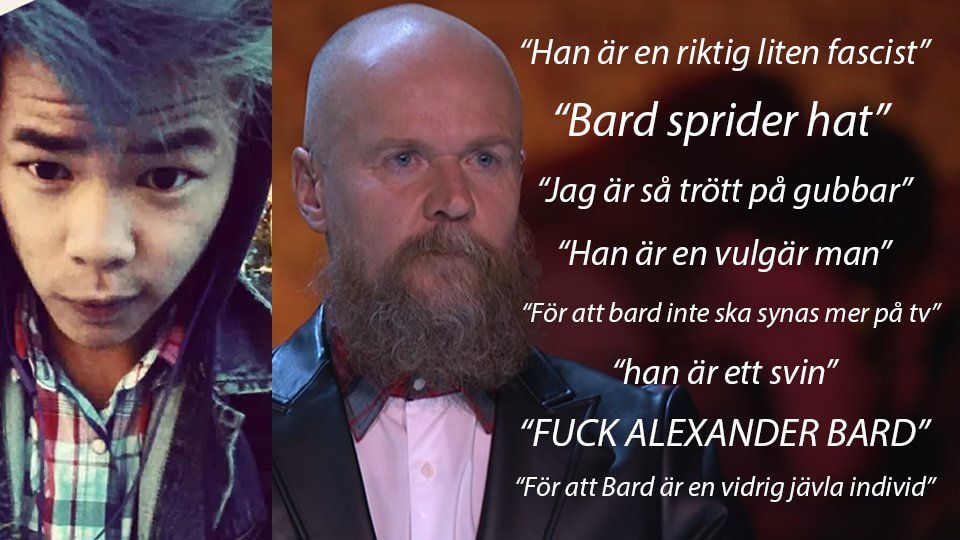 ”Bard är en vidrig jävla individ” – tusentals vill få känd TV4-profil sparkad – nu startas motkampanj
