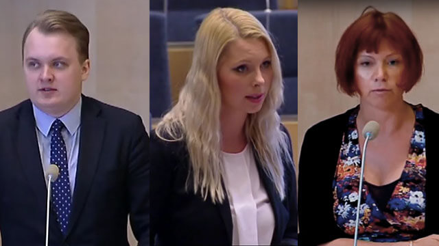 Avhoppade SD-ledamöter bildar riksdagsgrupp för politiska vildar