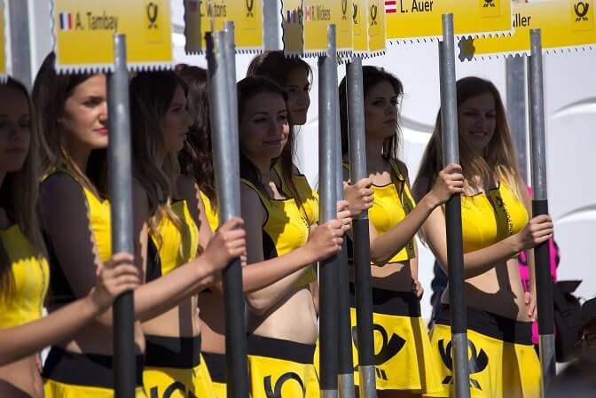 Inga fler Grid Girls vid Formel 1