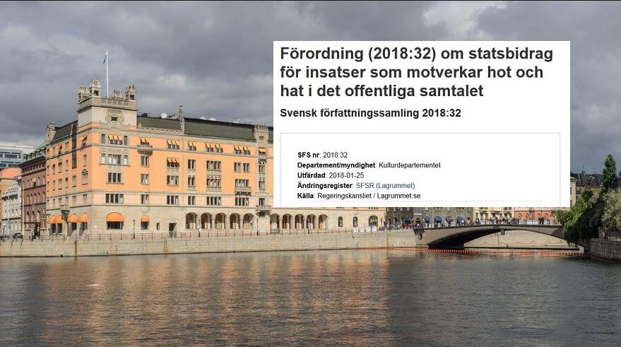 Staten ska finansiera censur på sociala medier efter #jagärhär:s önskemål: ”Det finns jättemånga organisationer”