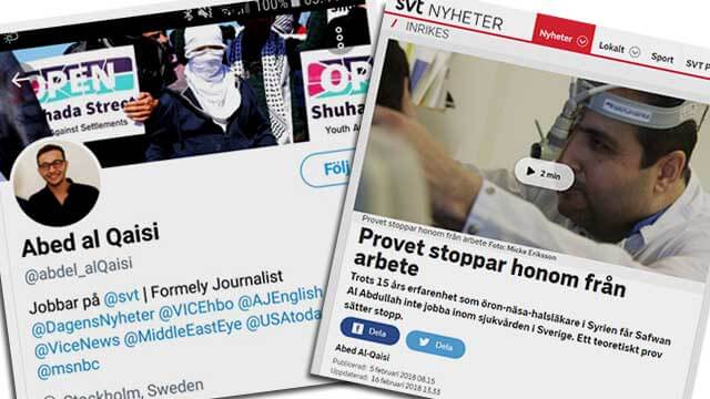 SVT-journalist som ljög om syrisk ”läkare” spred uppmaning till terrordåd mot judar