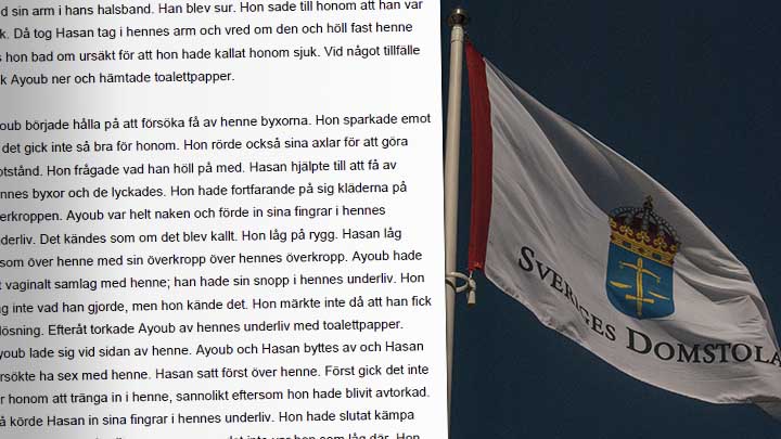 Syriska flyktingar gruppvåldtog 16-årig flicka i Västervik – nu vill domstol utvisa dem