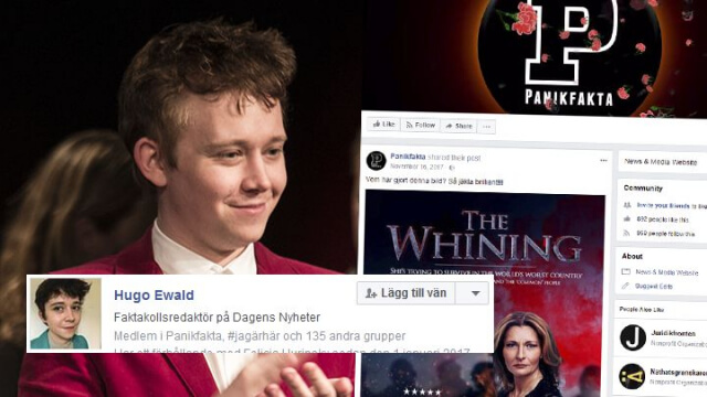 DN:s Hugo Ewald om Panikfakta: ”De använder sig av fejkkonton för att publicera propaganda”