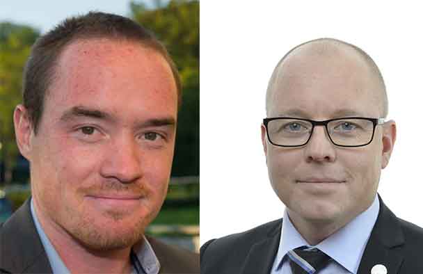 Kent Ekeroth gjorde comeback i riksdagens talarstol