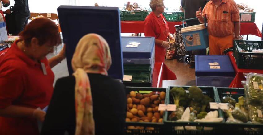 Tysk matbank ratar migranter