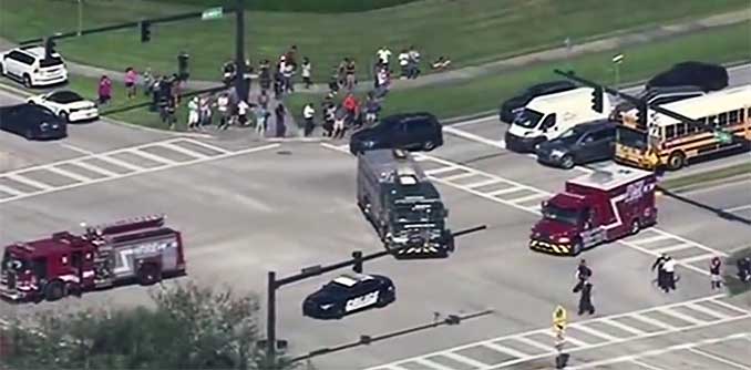 Stort antal döda i skolskjutning i USA – före detta elev gripen för dådet