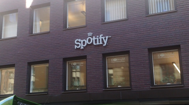 Spotify noteras på New York-börsen