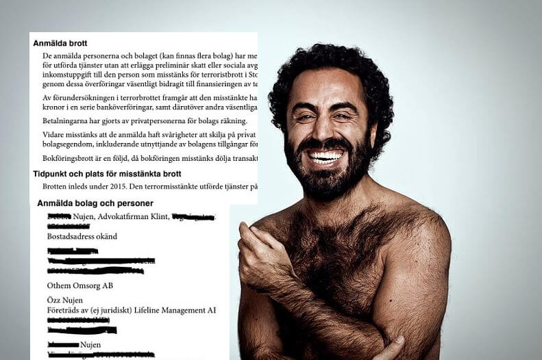 EXKLUSIVT: Ekobrottsmyndigheten utreder Özz Nujens överföringar till Akilov