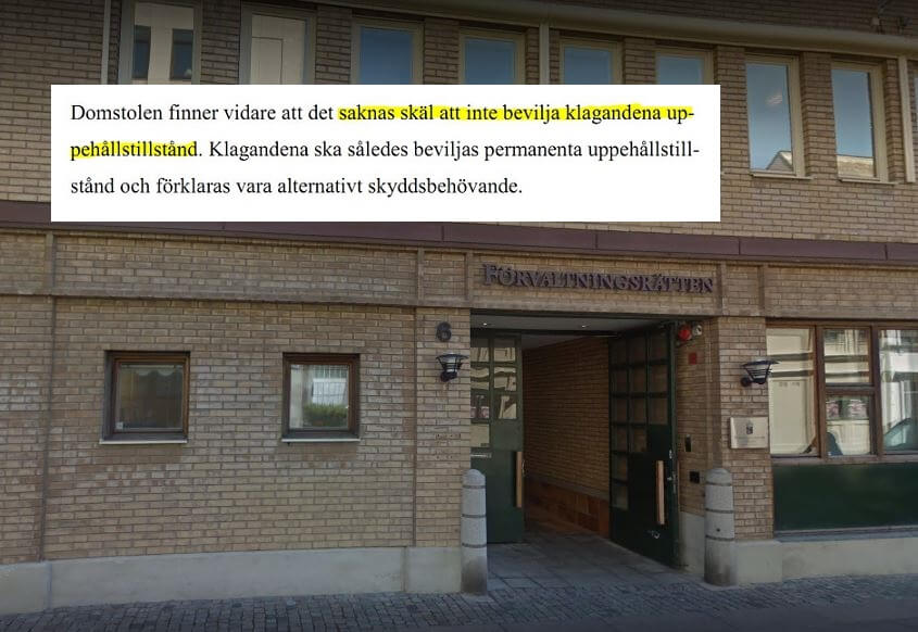 Migrationsdomstolen  i Malmö inför ett nytt asylskäl – trafikolycka