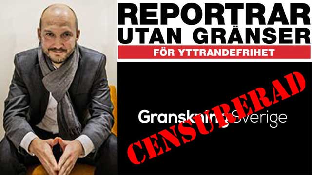 Reportrar Utan Gränser kritisk till hetskampanj mot Granskning Sverige: ”Inskränker yttrandefriheten”