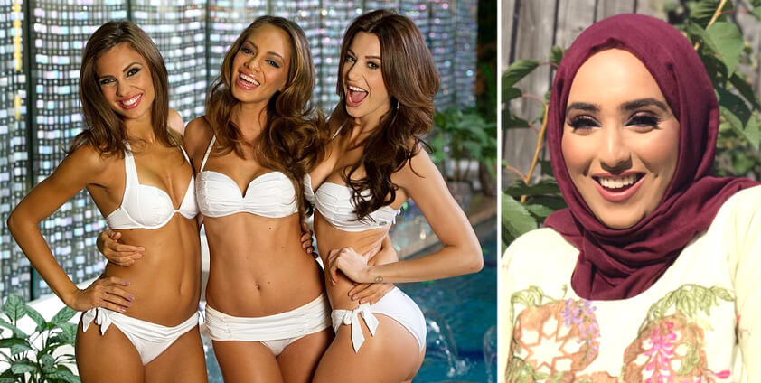 Muslim i hijab kan bli årets Miss England