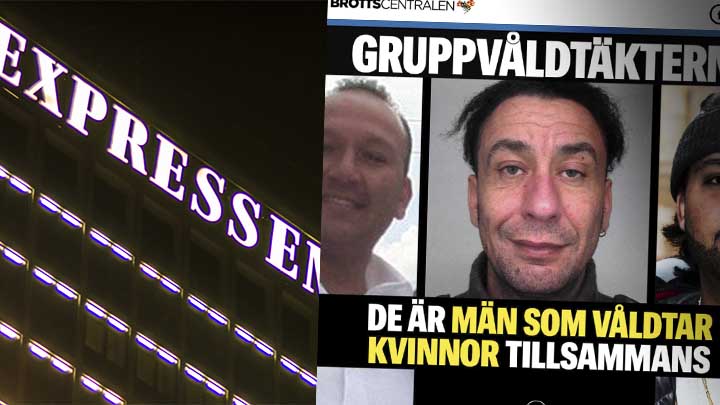 Expressen hänger ut invandrade våldtäktsmän i uppmärksammad artikel