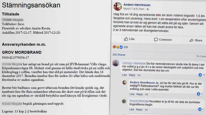 Tidigare toppchef i Malmö sprider falska rykten om SD-nämndemän