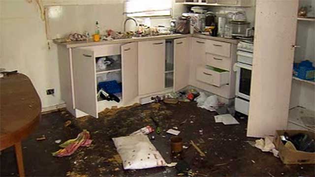 Skadegörelse och våld när ungdomar på HVB-hem inte fick skjuts i snöstormen