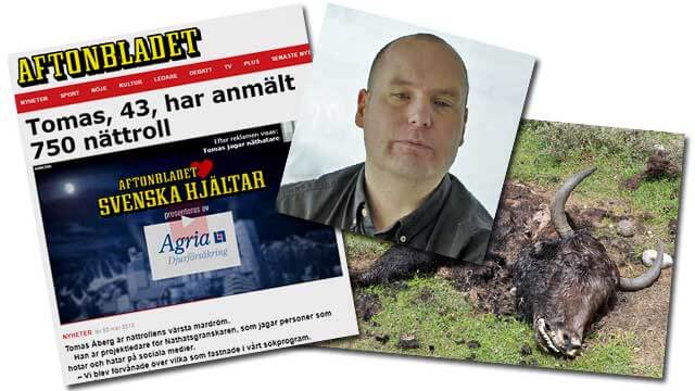 Näthatsgranskaren lät sina djur svälta ihjäl – hyllas som antirasistisk hjälte av Agria Djurförsäkring