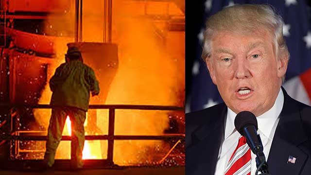 USA inför tullar på stål och aluminium – vill gynna inhemsk industri