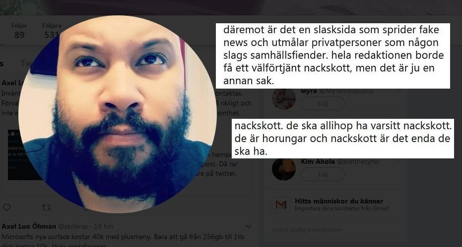 Vänsterprofil om Samhällsnyttsredaktionen: ”De ska allihop ha varsitt nackskott”